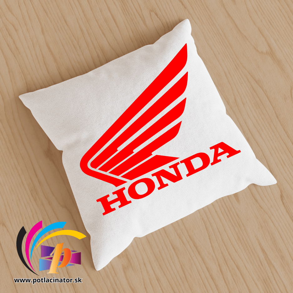 Autičkárský Vankúš do auta s potlačou - logo HONDA