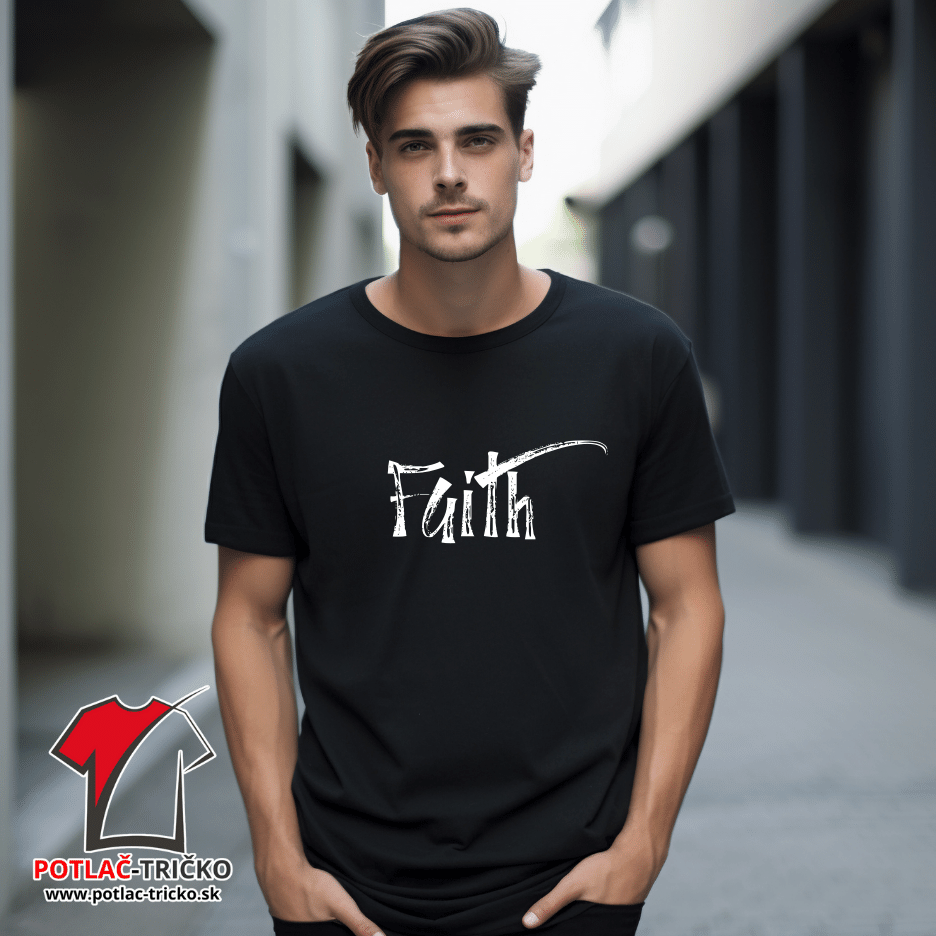 Faith Viera Pánske tričko s potlačou