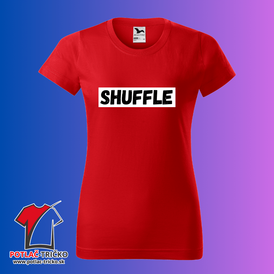 Shuffle dance dámske tričko