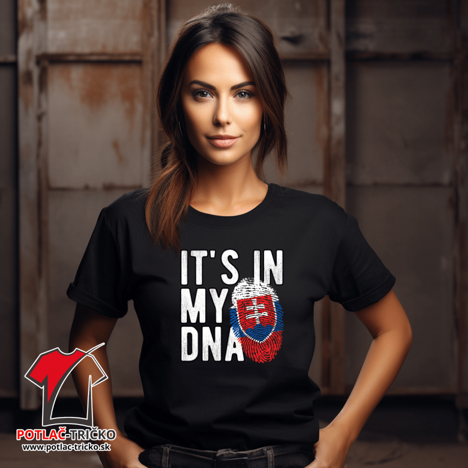 Môj DNA SLOVENSKO Dámske tričko